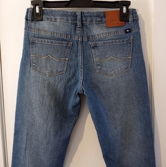 Lucky Brand Dylan Cropped Boyfriend Jeans Girls Size 14 - Picture 5 of 16